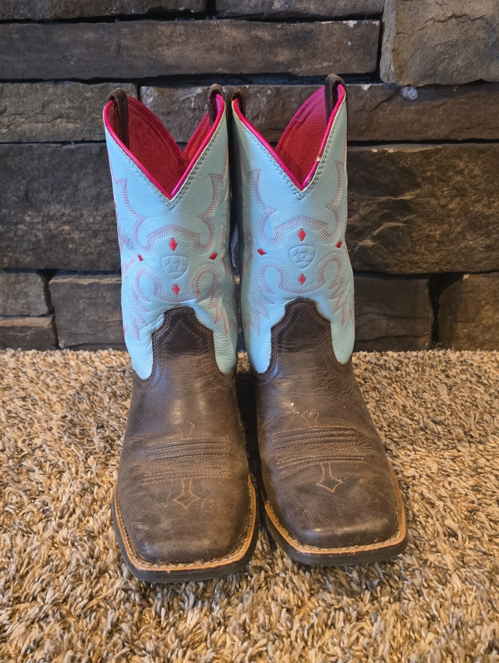 Ariat Cowboy Boots Girls Size 5